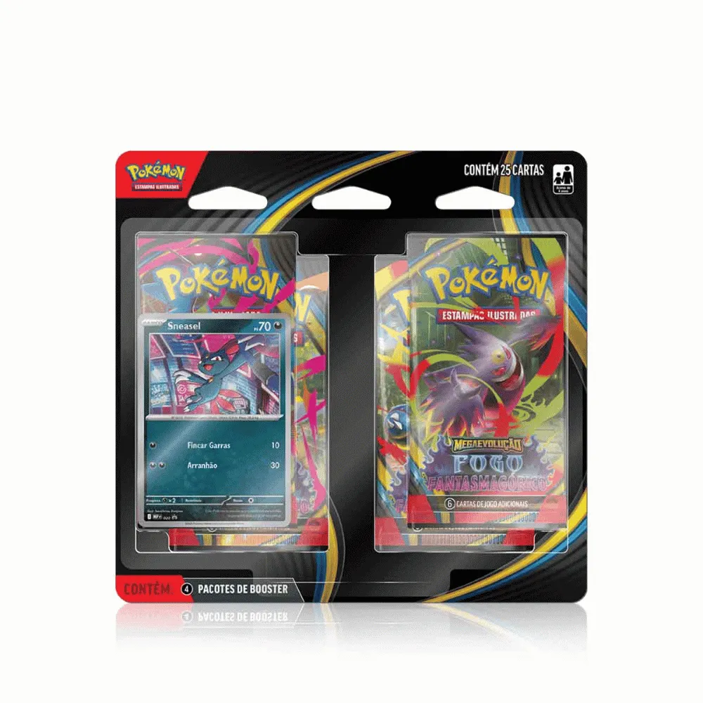 BLISTER QUADRUPLO - FOGO FANTASMAGÓRICO