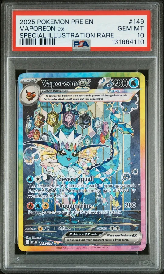 Vaporeon EX #149/131