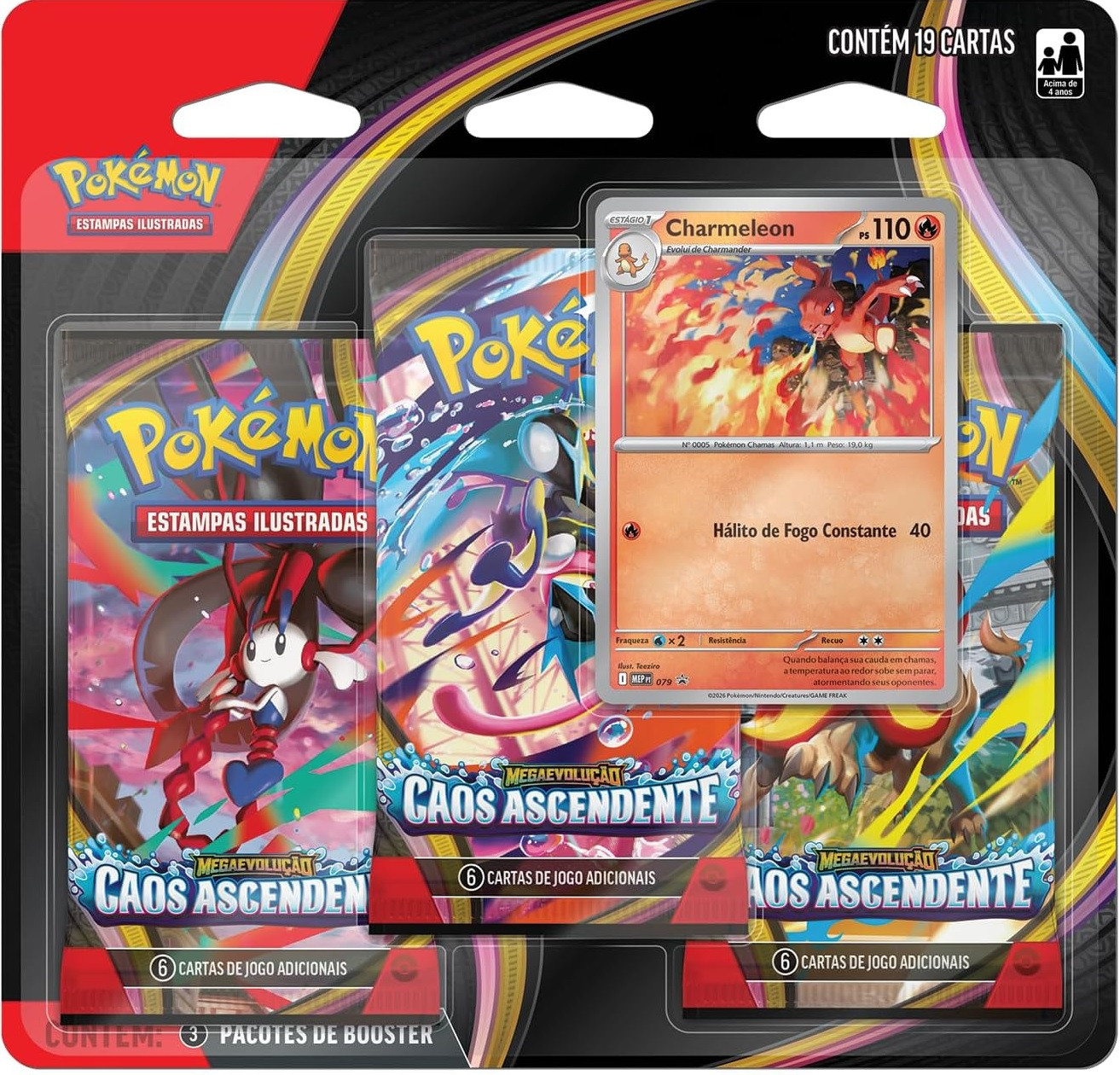 BLISTER TRIPLO - CAOS ASCENDENTE