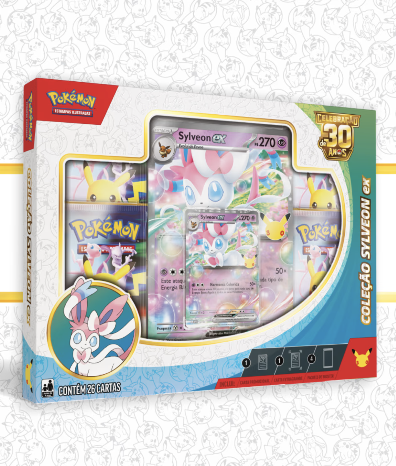 (PT-BR) Caixa - Celebração de 30 Anos - Coleção Sylveon ex