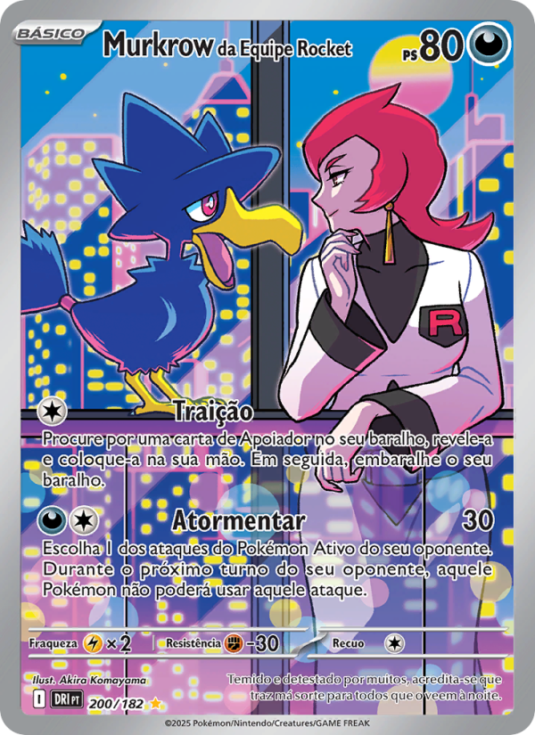 Murkrow da Equipe Rocket (200/244)